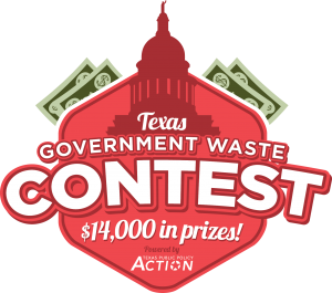 Gov Waste contest logo green